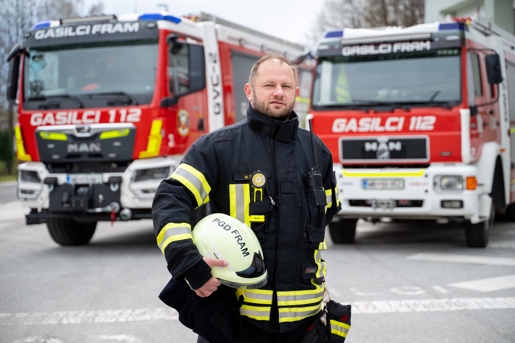 Matej Dreo, poveljnik PGD Fram