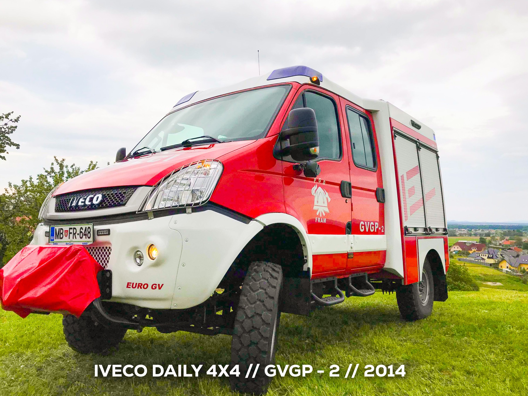 Iveco Daily 4x4 GVGP-2 iz leta 2014