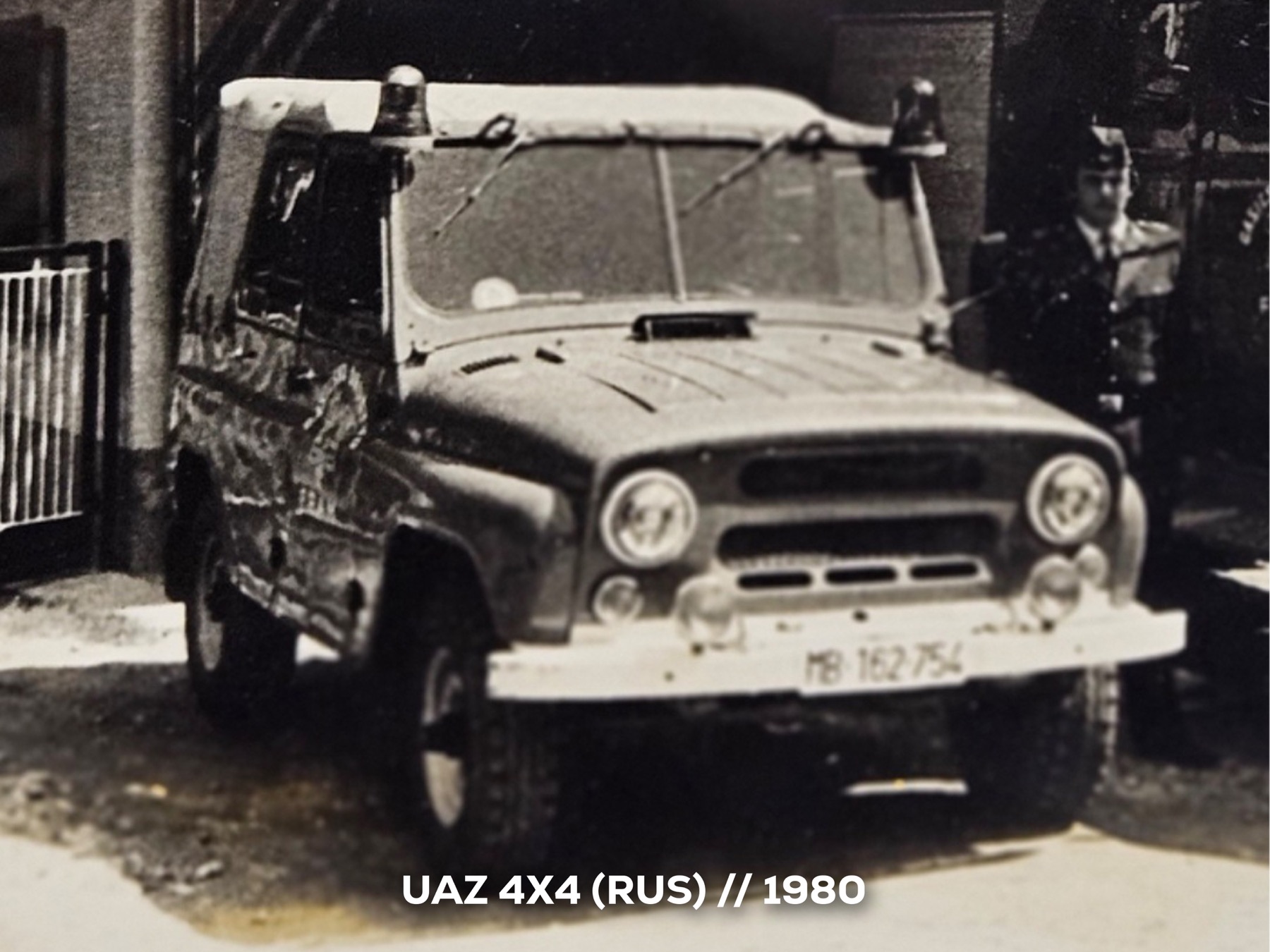 UAZ 4x4 iz leta 1980